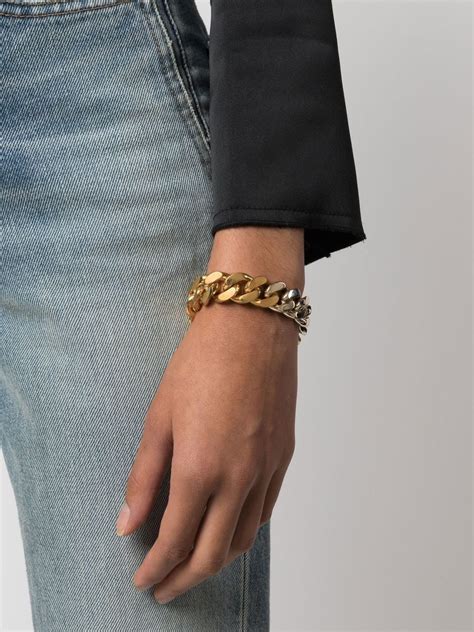 saint laurent mens bracelet|farfetch saint laurent bracelet.